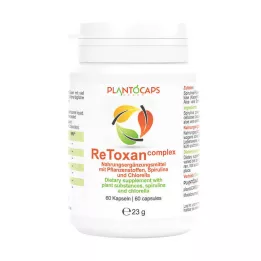 PLANTOCAPS ReToxan kompleks kapsler, 60 stk