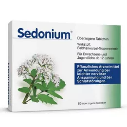 SEDONIUM overtrukne tabletter, 50 stk