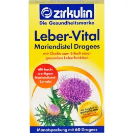 ZIRKULIN Leber-Vital Marietidstel-tabletter, 60 stk
