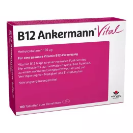 B12 ANKERMANN Vital-tabletter, 100 stk