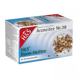 H&amp;S tarmhelende tefilterposer, 20X2,0 g