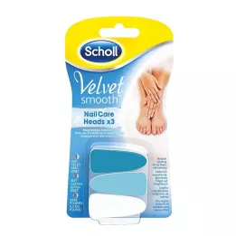 SCHOLL Fløjlsglatte negleplejetilbehør, 1 stk