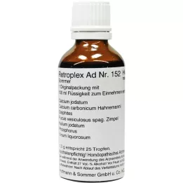 RETROPLEX AD Nr.152 Sommerdråber, 50 ml