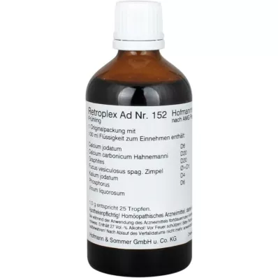 RETROPLEX AD Nr.152 Spring Drops, 100 ml RETROPLEX AD Nr.152 Spring Drops, 100 ml