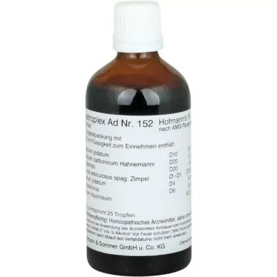 RETROPLEX AD Nr.152 Efterårsdråber, 100 ml RETROPLEX AD Nr.152 Efterårsdråber, 100 ml