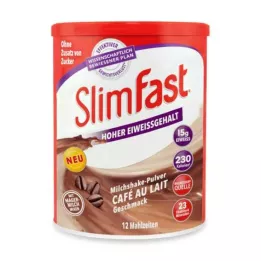 SLIM FAST Powder Cafe au Lait, 438 g