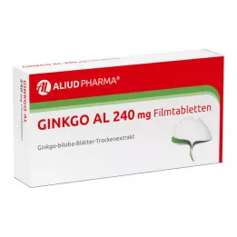 GINKGO AL 240 mg filmovertrukne tabletter, 30 stk