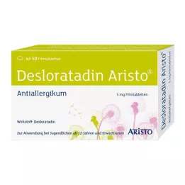 DESLORATADIN Aristo 5 mg filmovertrukne tabletter, 50 stk