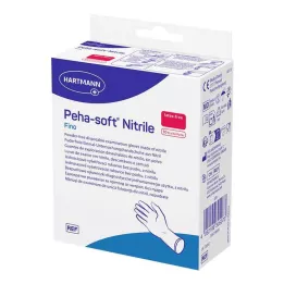 PEHA-SOFT nitril fino Unt.Hands.unsteril pf M, 10 stk