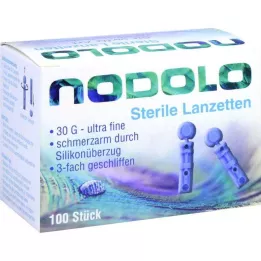LANZETTEN NODOLO steril 30 G ultra fin, 100 stk