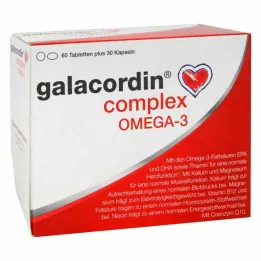 GALACORDIN komplekse Omega-3 tabletter, 60 stk