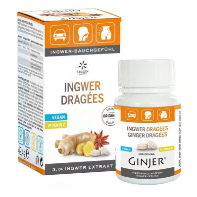 INGWER GINJER Dragees, 42 g