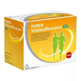 PUREN Vitalstofkomplekspose med 15 g granulat, 30 stk