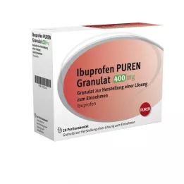 IBUPROFEN PUREN Granulat 400 mg til opløsning til oral brug, 20 stk