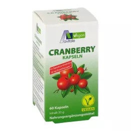 CRANBERRY VEGAN Kapsler 400 mg, 60 stk