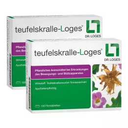 TEUFELSKRALLE-LOGES Filmovertrukne tabletter, 200 stk