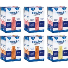 FRESUBIN YoDrink blandet karton, 24X200 ml