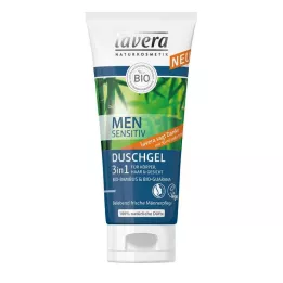 LAVERA Mænd Shower Gel 3i1, 200 ml