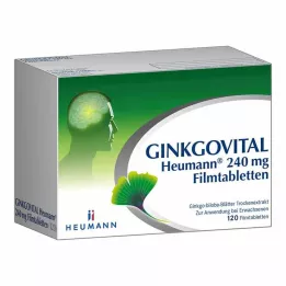 GINKGOVITAL Heumann 240 mg filmovertrukne tabletter, 120 stk