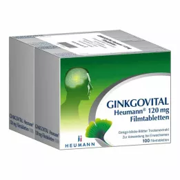 GINKGOVITAL Heumann 120 mg filmovertrukne tabletter, 200 stk