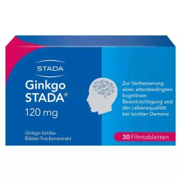 GINKGO STADA 120 mg filmovertrukne tabletter, 30 stk