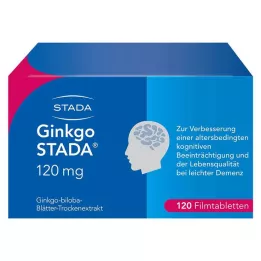 GINKGO STADA 120 mg filmovertrukne tabletter, 120 stk
