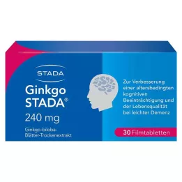 GINKGO STADA 240 mg filmovertrukne tabletter, 30 stk