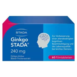GINKGO STADA 240 mg filmovertrukne tabletter, 60 stk