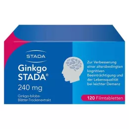 GINKGO STADA 240 mg filmovertrukne tabletter, 120 stk