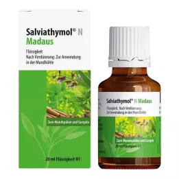 SALVIATHYMOL N Madaus dråber, 20 ml