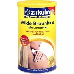 ZIRKULIN Vildbrunt hirsepulver, 400 g