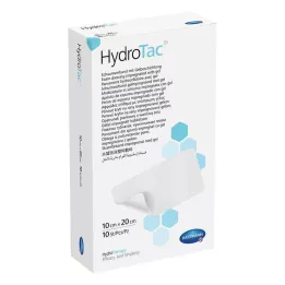 HYDROTAC Skumbandage 10x20 cm steril, 10 stk