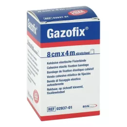 GAZOFIX Fikseringsbandage sammenhængende 8 cmx4 m, 1 stk