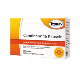 CAROTINORA 15 kapsler, 90 stk