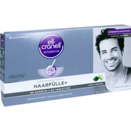 ELL-CRANELL Hair Fullness+ for Men Combo Pack, 1 stk