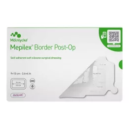 MEPILEX Kantstolpe-OP Klæbende bandage 9x10 cm, 10 stk