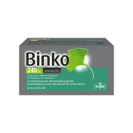 BINKO 240 mg filmovertrukne tabletter, 60 stk