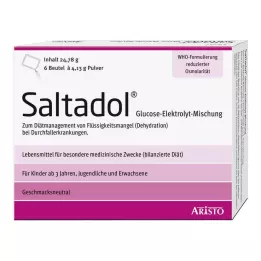 SALTADOL Elektrolytpulver til oral brug, 6 stk