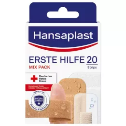 HANSAPLAST Førstehjælps gipsblanding, 20 stk