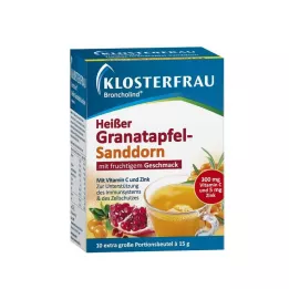 KLOSTERFRAU Broncholind varm granatæble sand te, 10X15 g