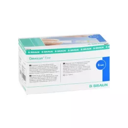 OMNICAN fin penkanyle 31 G 0,25x6 mm, 100 stk