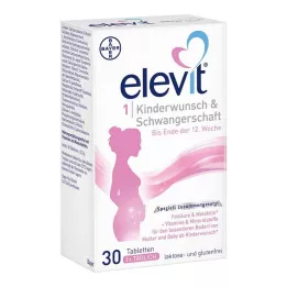 ELEVIT 1 ønske om at få børn & Graviditetstabletter, 30 stk