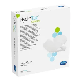 Hydrotac konkav skumbandage 18x18,5 cm, 10 stk