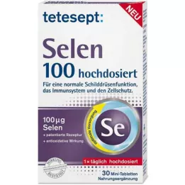 TETESEPT Selen 100 højdosis filmovertrukne tabletter, 30 stk