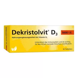 DEKRISTOLVIT D3 5.600 IE tabletter, 30 stk