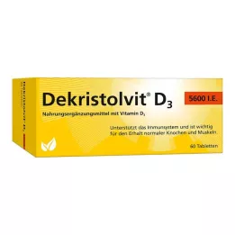 DEKRISTOLVIT D3 5.600 IE tabletter, 60 stk