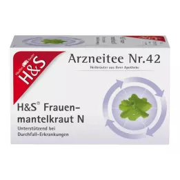 H&amp;S Ladys Mantle Herb N Filterposer, 20X1,0 g