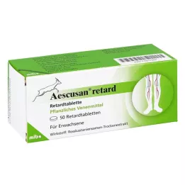 AESCUSAN retard-tabletter med forsinket frigivelse, 50 stk
