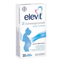 ELEVIT 2 graviditets bløde kapsler, 30 stk