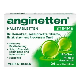 Anginette stemmepastiller, 24 stk